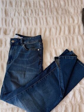 Tahari Dark Blue Women's Skinny Jeans